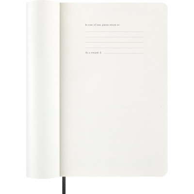 AGENDA 2026 TAPA BLANDA 12 MESES SEMANAL L 13 X 21 CM NEGRA MOLESKINE DSB12WN3Y26