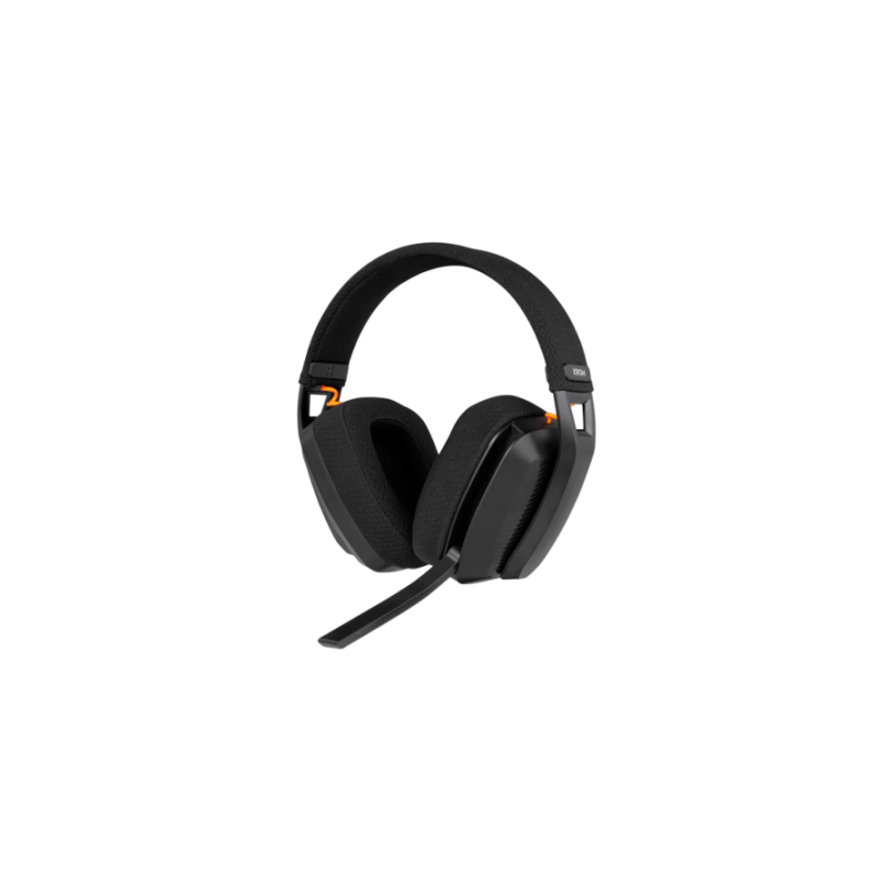 Krom NXKROMKANJIBK auricular y casco Auriculares Inalambrico y alambrico Diadema Juego USB Tipo C Bluetooth Negro