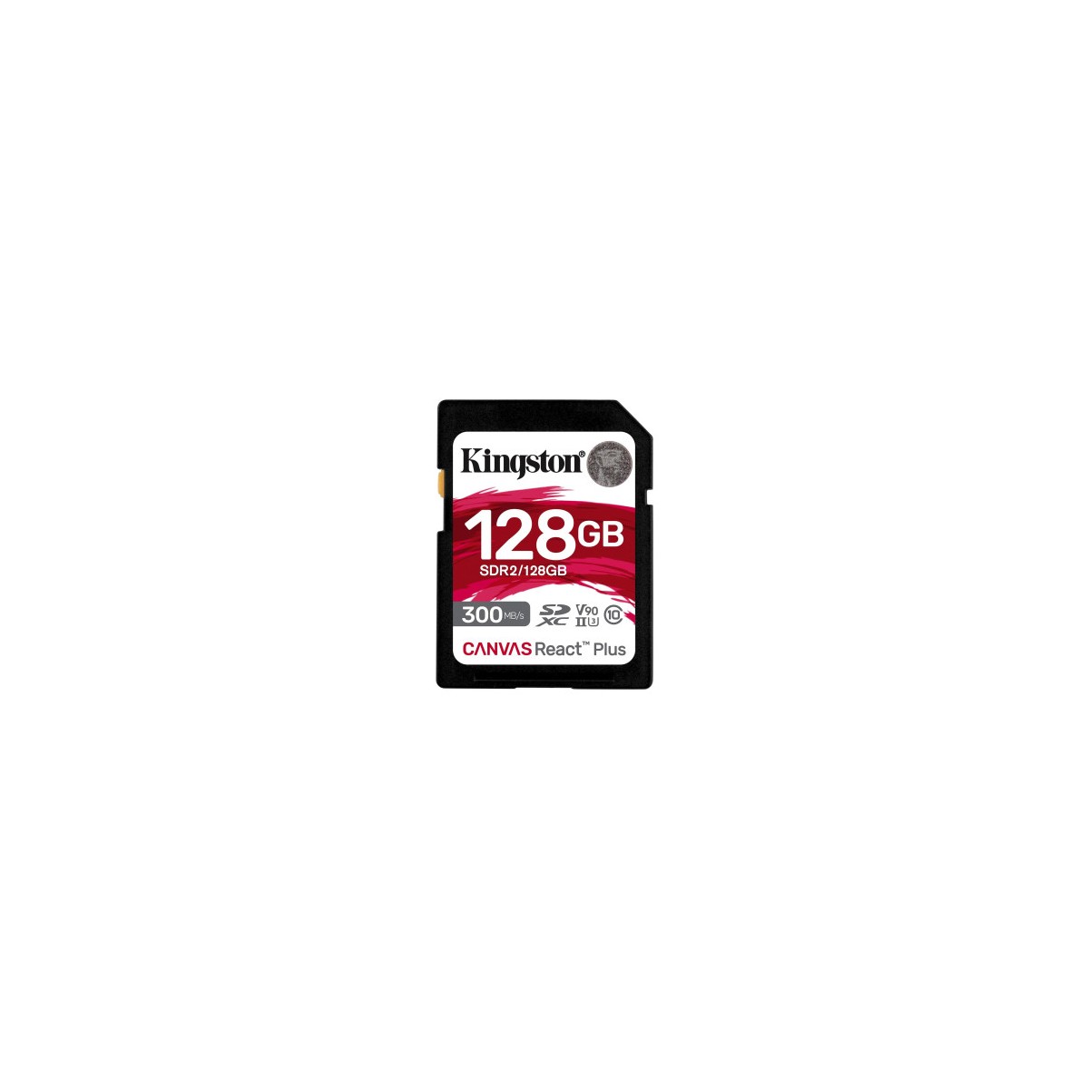 Kingston Technology Canvas React Plus 128 GB SD UHS II Clase 10