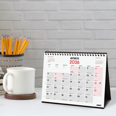 CALENDARIO 2026 SOBREMESA NEUTRO ESCRIBIR S 210X150MM FINOCAM 780100026