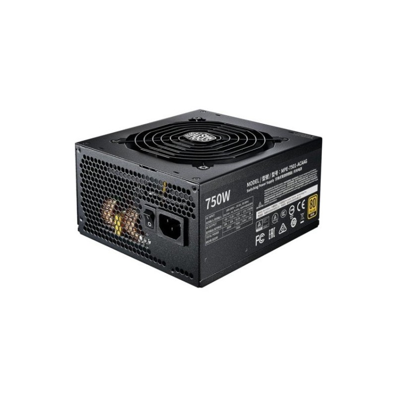 FUENTE ALIMENTACION COOLER MASTER 750W MWE GOLD 750 V2 ATX31 MPE 7501 AFAAG 3EEU