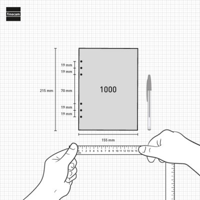 VADE 2026 ENCOLADO SEMANA VISTA VERTICAL 420X310MM FINOCAM 780240026