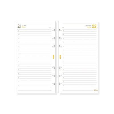 RECAMBIO ANUAL 2026 C998 CLASSIC609 94X171MM DIA PAGINA FINOCAM 201330026