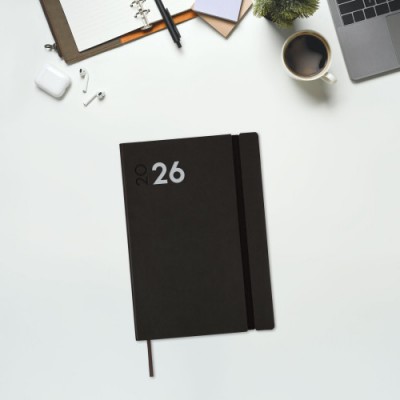 AGENDA 2026 DYNAMIC MARA Y10 140X204MM SEMANA VISTA VERTICAL NEGRO FINOCAM 621126026