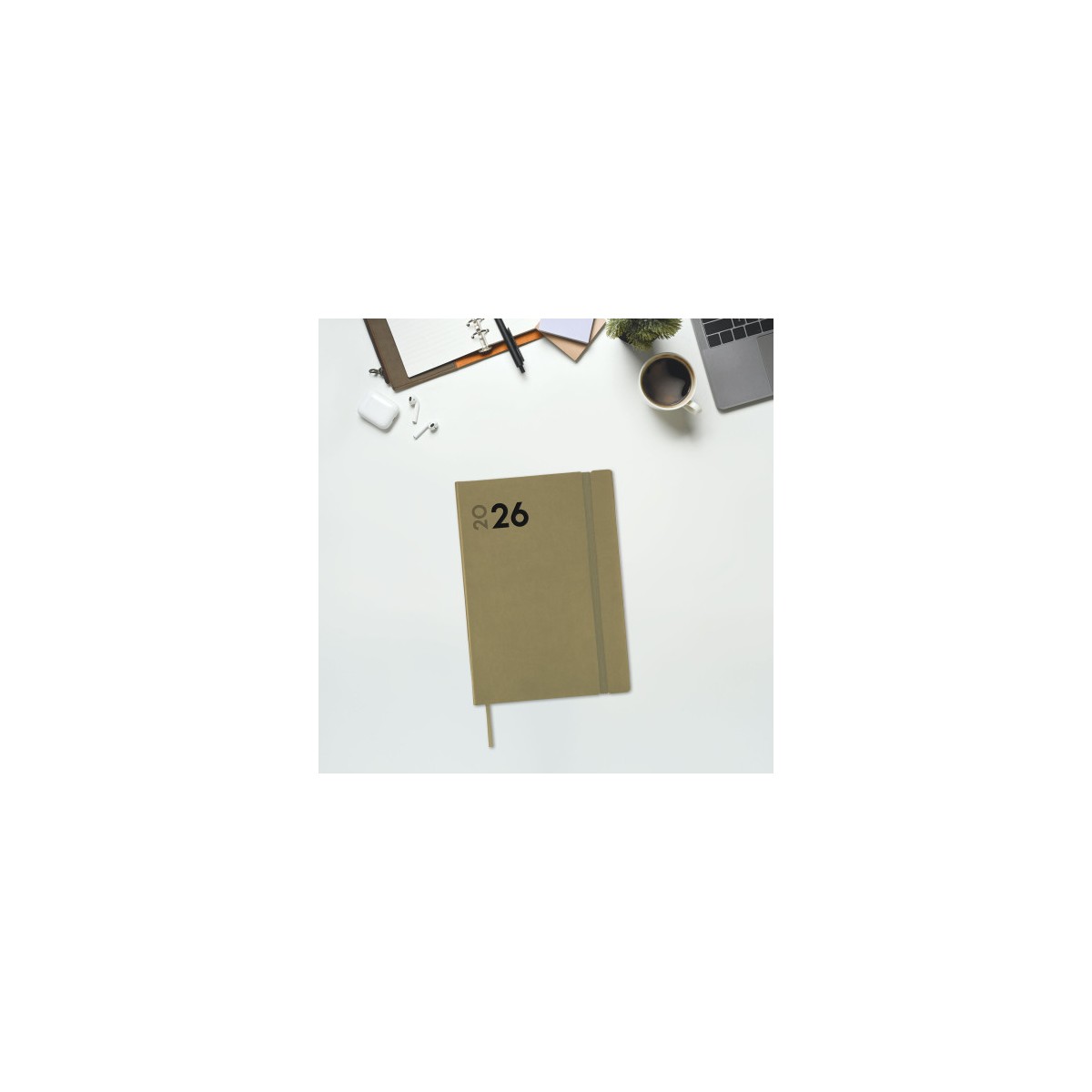 AGENDA 2026 DYNAMIC MARA Y10 140X204MM SEMANA VISTA VERTICAL VERDE FINOCAM 621122026