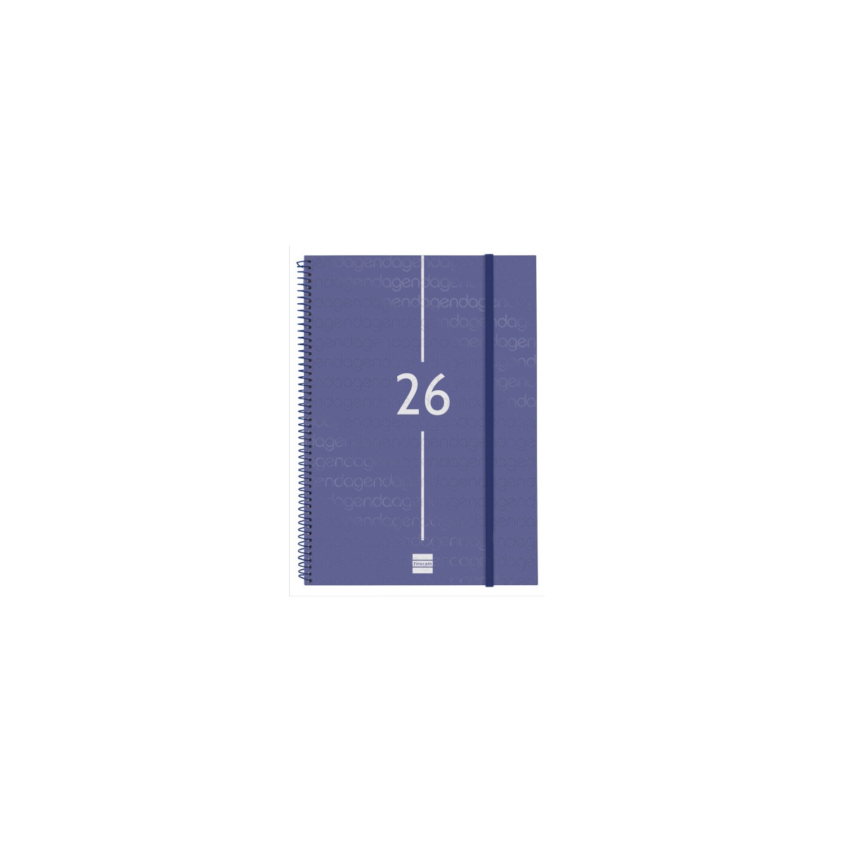 AGENDA 2026 BASIC YEAR E40 210X297MM SEMANA VISTA HORIZONTAL AZUL FINOCAM 741461026