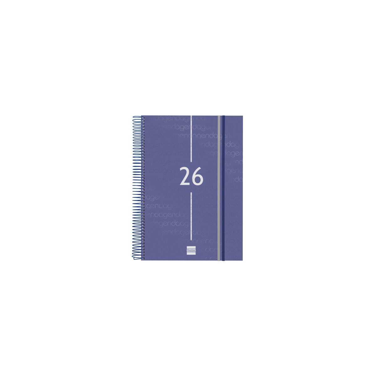 AGENDA 2026 BASIC YEAR E40 210X297MM DIA PAGINA AZUL FINOCAM 741111026
