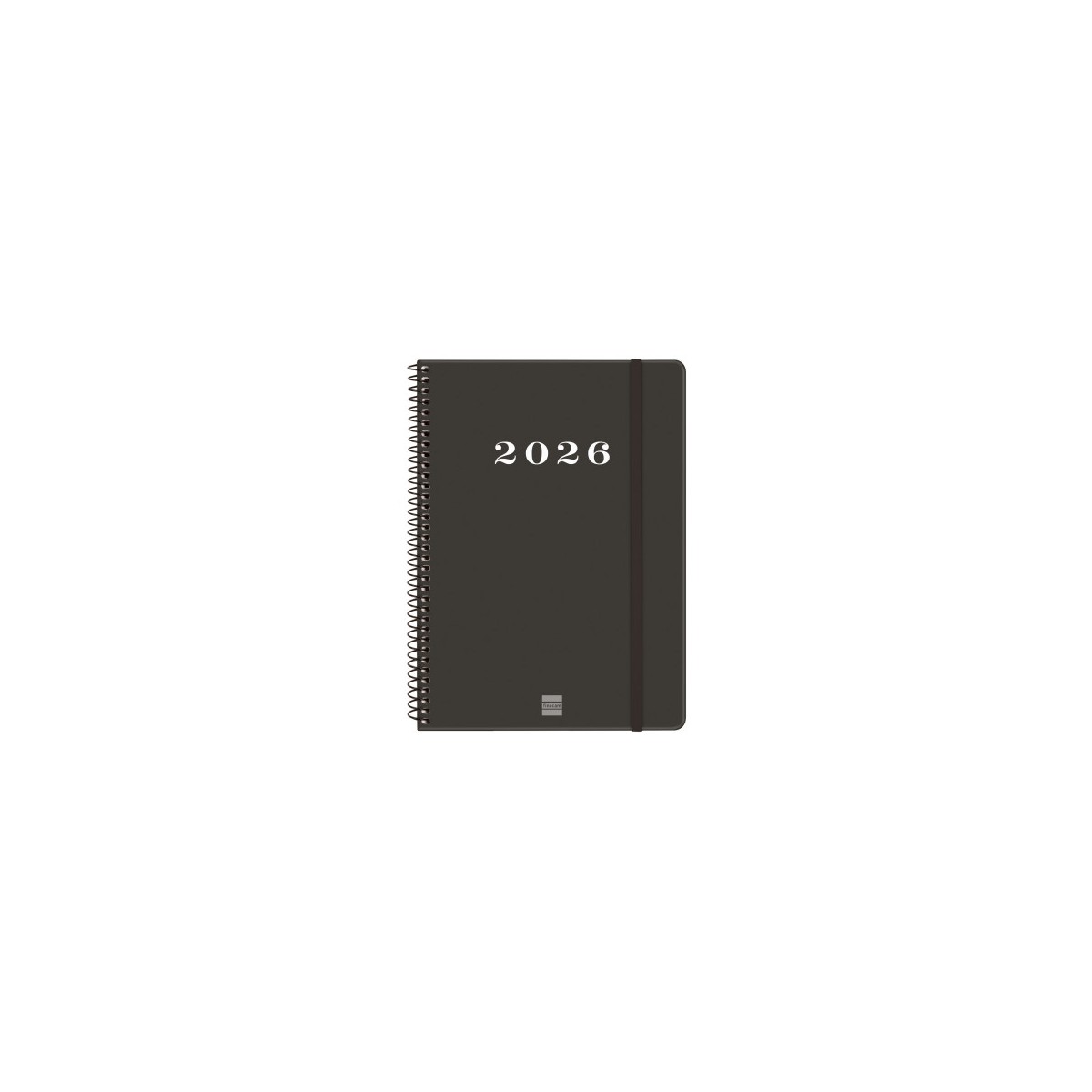 AGENDA 2026 BASIC MY E10 155X212MM SEMANA VISTA HORIZONTAL NEGRO FINOCAM 743506026