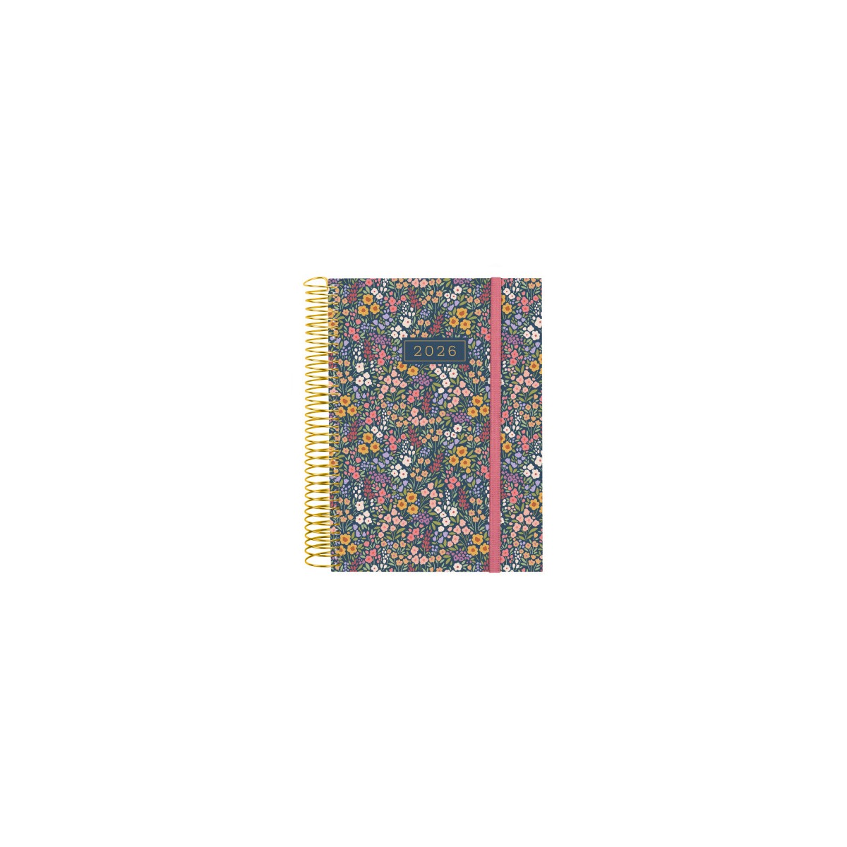 AGENDA 2026 TRENDY DESIGN E10 155X212MM DIA PAGINA FLORA FINOCAM 742313026