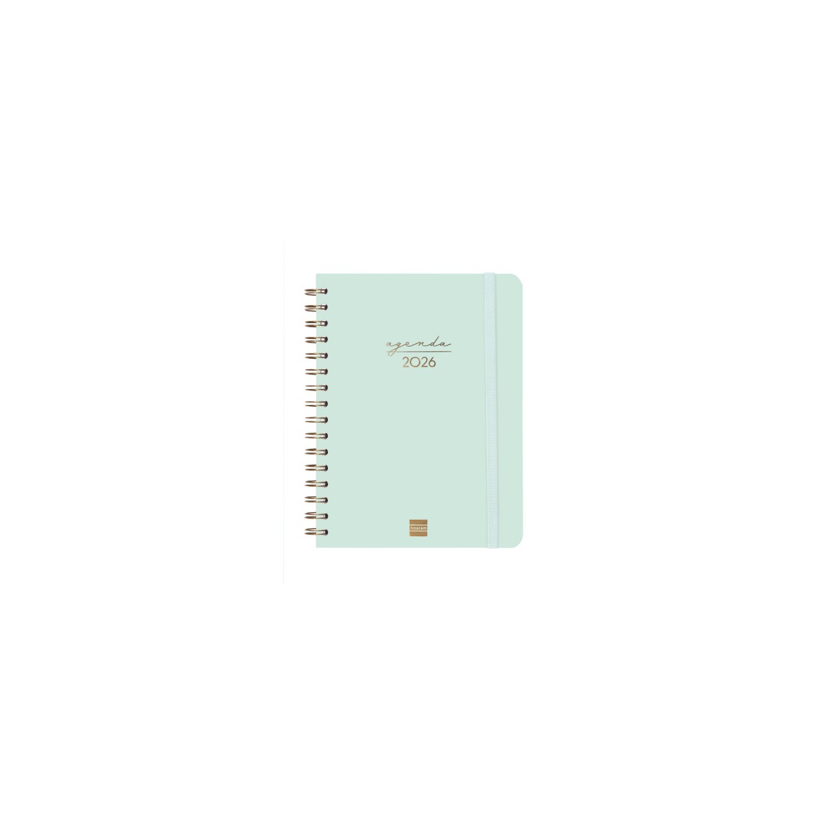 AGENDA 2026 TRENDY ALMA E10 155X212MM SEMANA VISTA HORIZONTAL MENTA FINOCAM 762020326