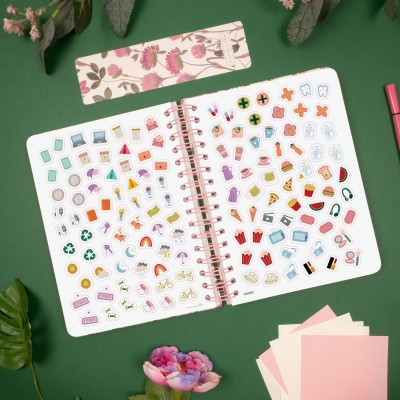 AGENDA 2026 MONIQUILLA E10 155X212MM DIA PAGINA AMAPOLA FINOCAM 770110126