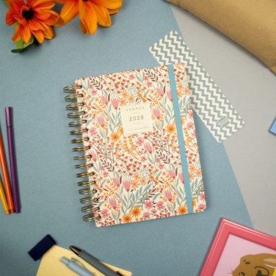 AGENDA 2026 MONIQUILLA E10 155X212MM DIA PAGINA ESPIGA FINOCAM 770110226