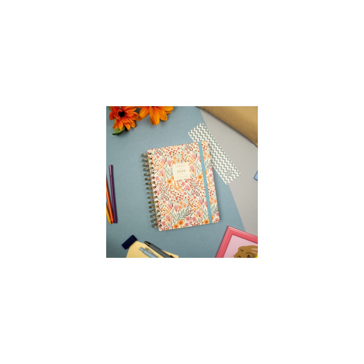 AGENDA 2026 MONIQUILLA E10 155X212MM DIA PAGINA ESPIGA FINOCAM 770110226