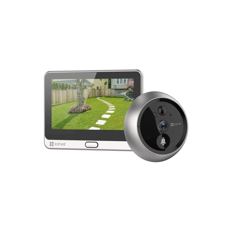 EZVIZ DP2C sistema de intercomunicacion de video 2 MP 109 cm 43 Plata