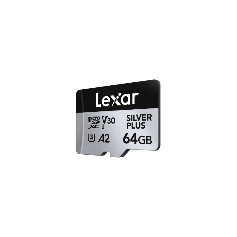 Lexar Professional SILVER PLUS 64 GB MicroSDXC UHS I Clase 3