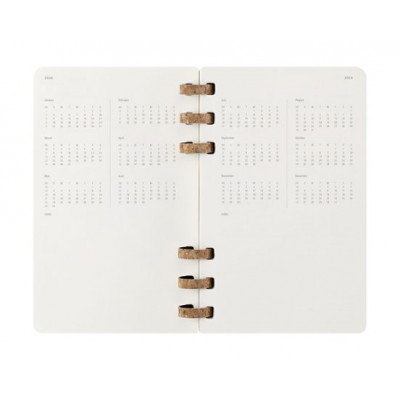 AGENDA 2026 TAPA BLANDA 12 MESES ESPIRAL L 13 X 21 CM NEGRA MOLESKINE DSSPB12MWH3Y26