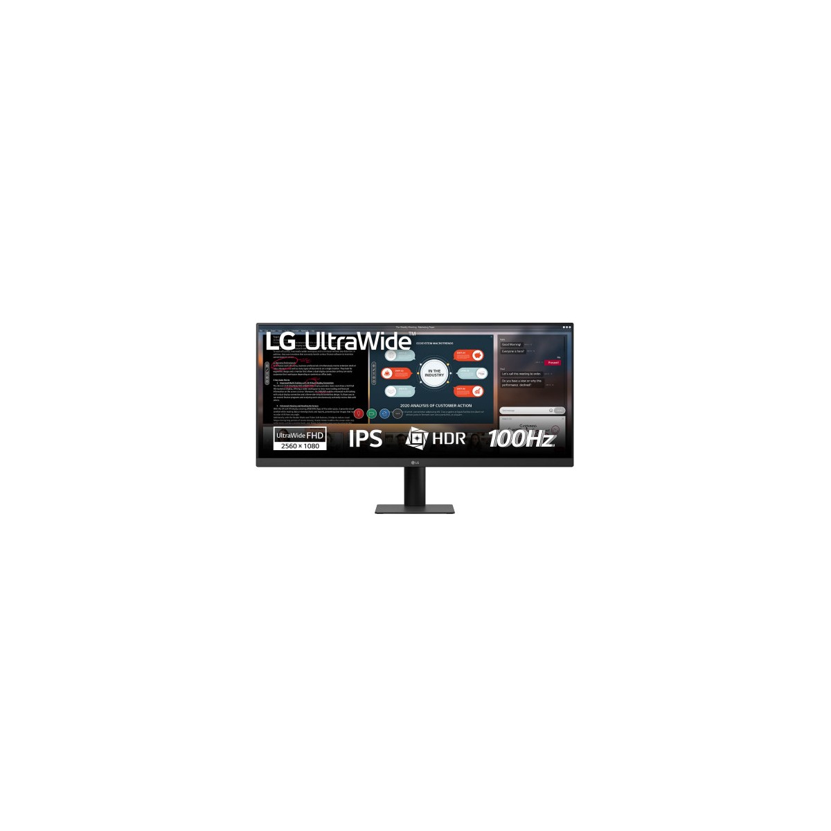 LG 29U511A B pantalla para PC 737 cm 29 2560 x 1080 Pixeles WFHD LCD Negro