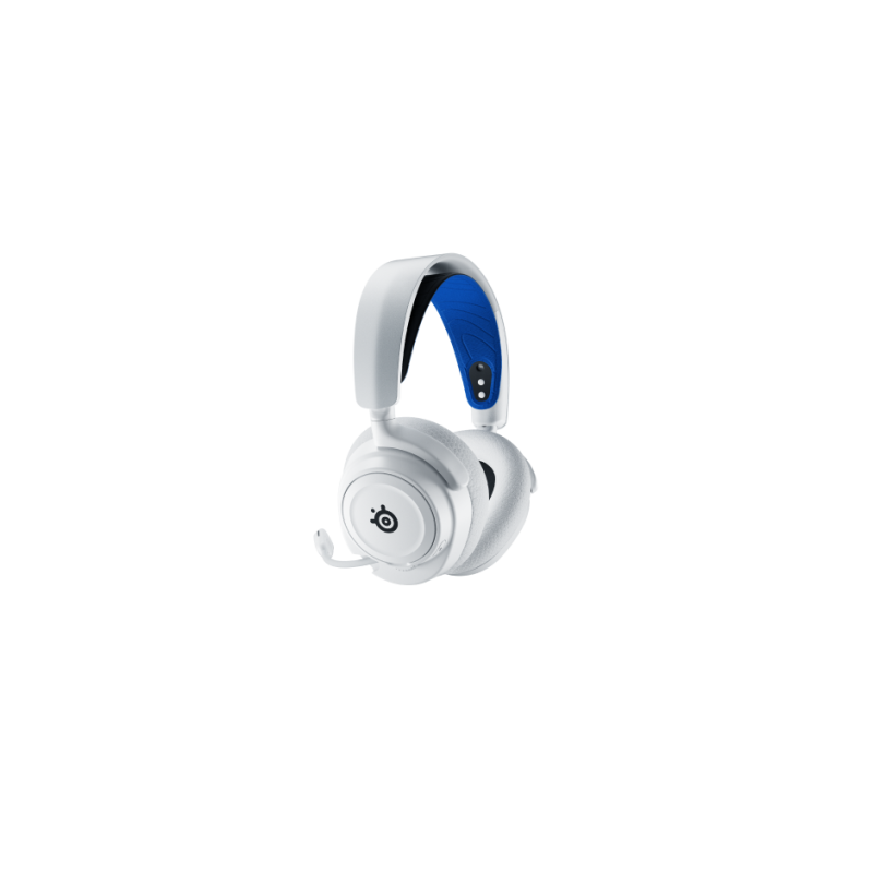 Steelseries ARCTIS NOVA 7P WHITE Auriculares Inalambrico Diadema Juego Bluetooth Azul Blanco