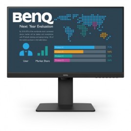 MONITOR BENQ BUSINESS BL2486TC 238 IPS 1080P FHD USB C 65W  100HZ EYE CARE ERGONoMICO HUB USB  99 SRGB HDMI DP TUV