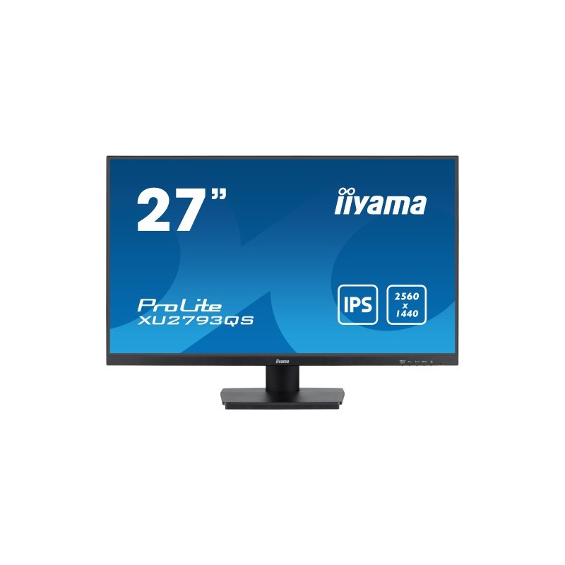 iiyama ProLite XU2793QS B6 pantalla para PC 686 cm 27 2560 x 1440 Pixeles 2K Ultra HD LED Negro