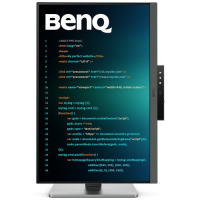 MONITOR PARA PROGRAMACION BENQ RD240Q 241 IPS WQXGA 2560 X 1600 95 P3 ANTIDESLUMBRAMIENTO USB C PD90W 16 10 HDR10