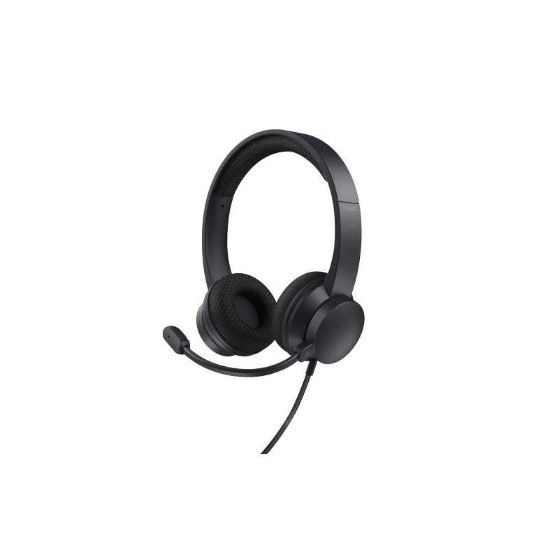 Trust Ayda Auriculares Alambrico Diadema Llamadas Musica USB tipo A Negro