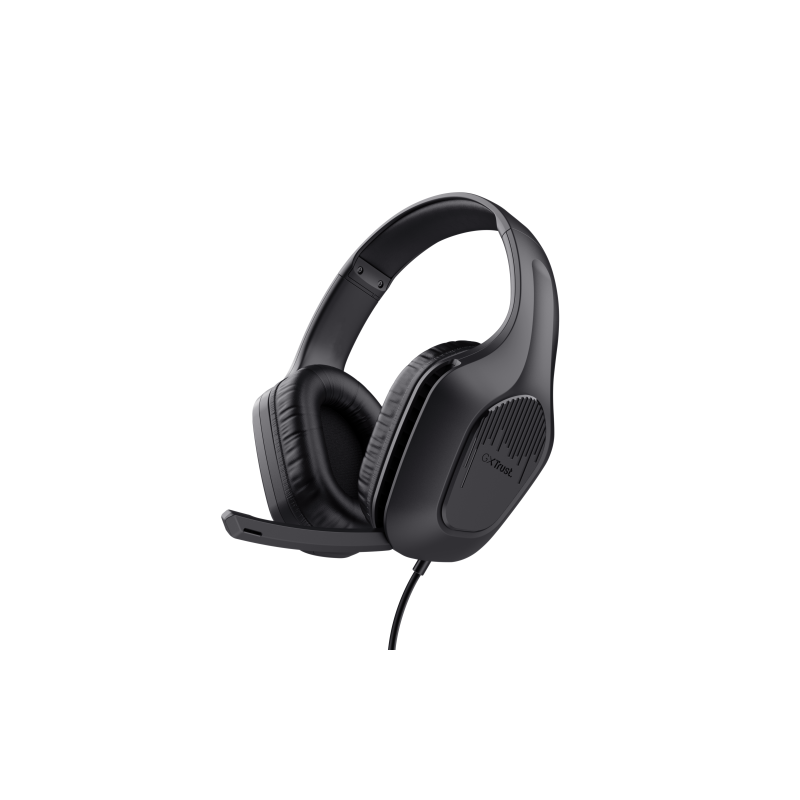 Trust GXT 415 Zirox Auriculares Alambrico Diadema Juego Negro