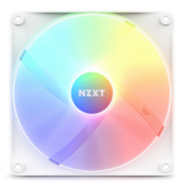 NZXT F140 RGB Core Carcasa del ordenador Ventilador 14 cm Blanco 1 piezas