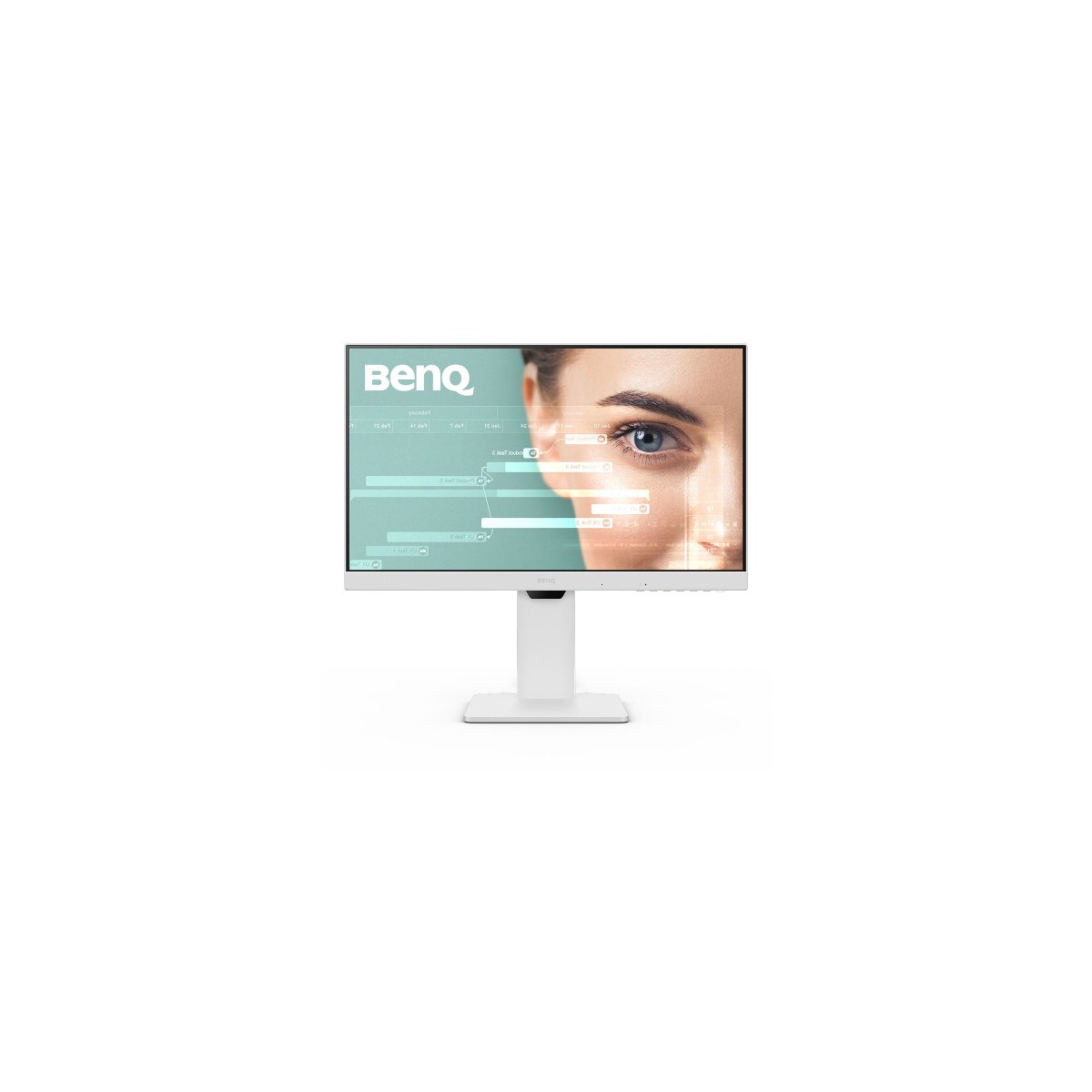 BenQ GW2486TC pantalla para PC 605 cm 238 1920 x 1080 Pixeles Full HD Blanco