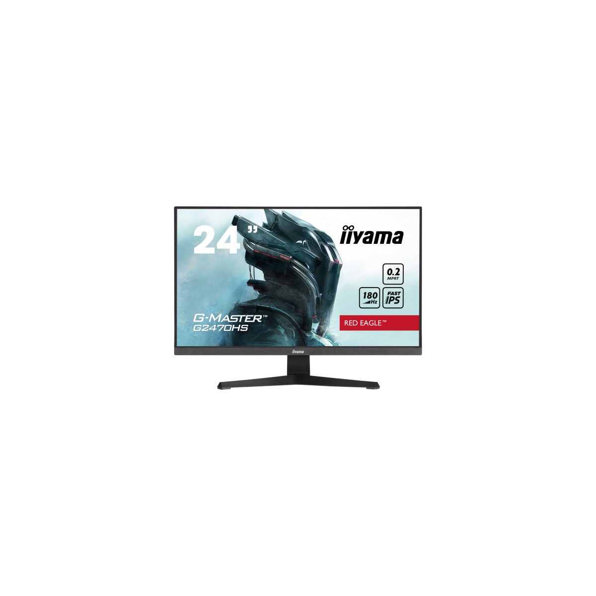 iiyama G MASTER G2470HS B1 pantalla para PC 605 cm 238 1920 x 1080 Pixeles Full HD LCD Negro