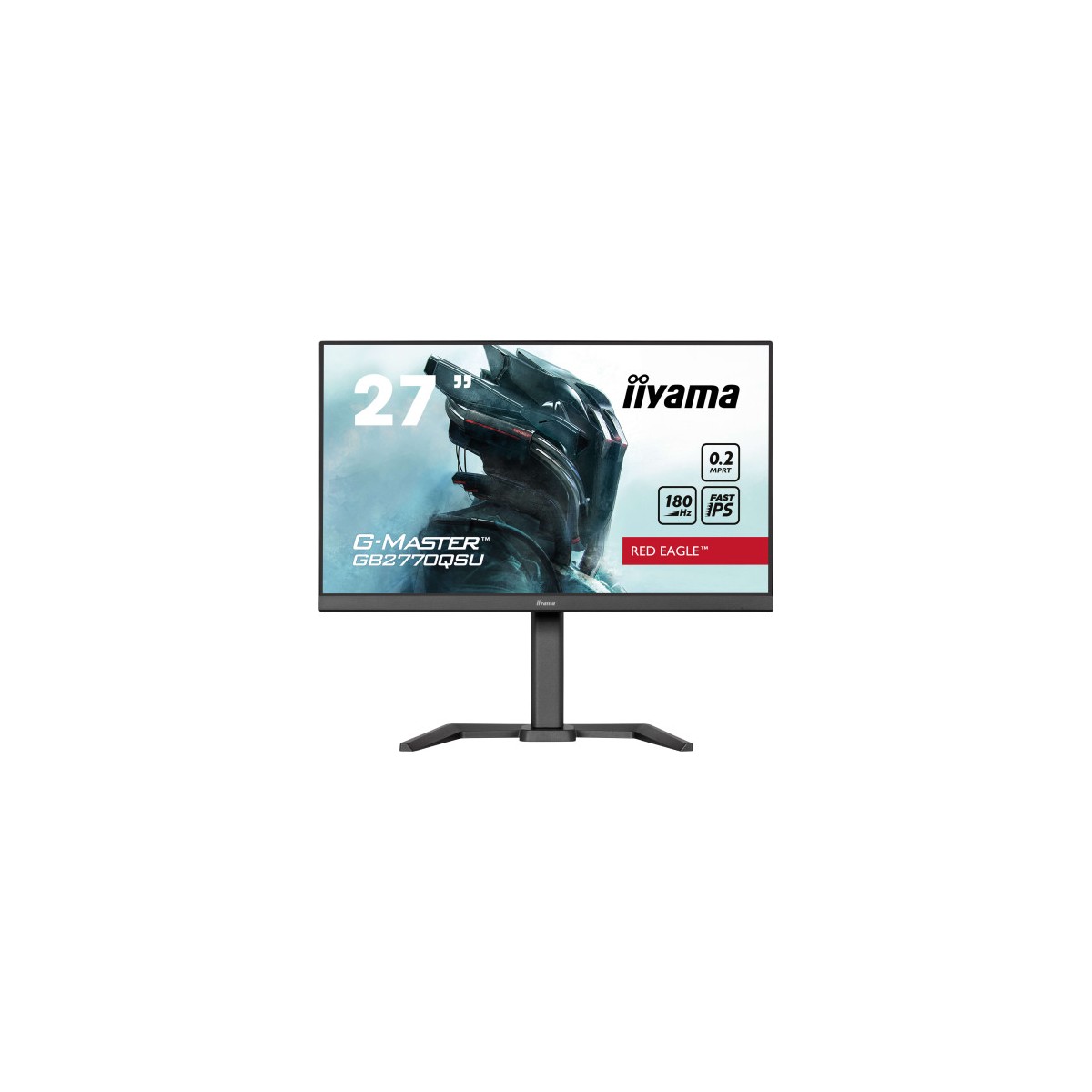 iiyama G MASTER GB2770QSU B6 pantalla para PC 686 cm 27 2560 x 1440 Pixeles 2K Ultra HD LCD Negro