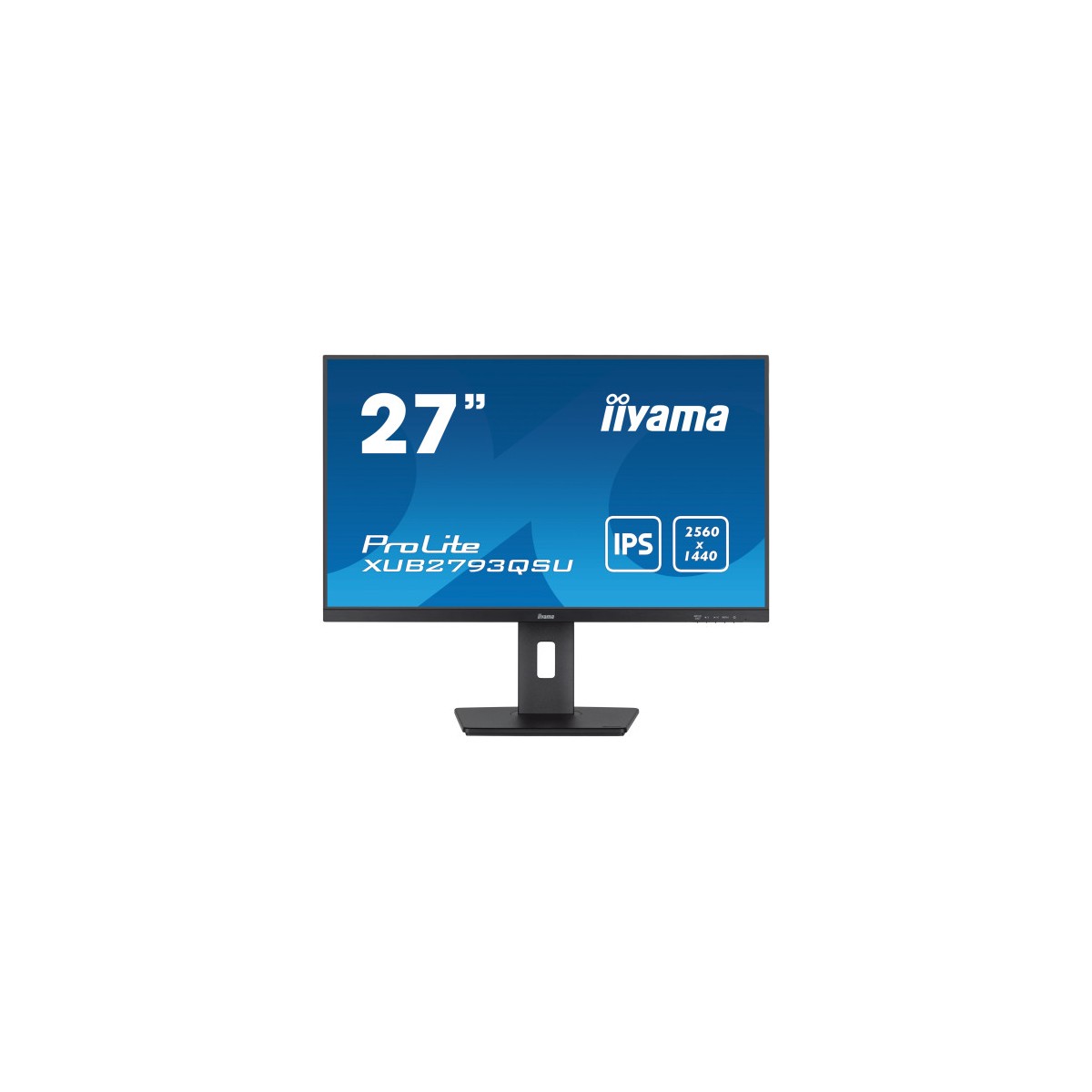 iiyama XUB2793QSU B7 pantalla para PC 686 cm 27 2560 x 1140 Pixeles Wide Quad HD LED Negro