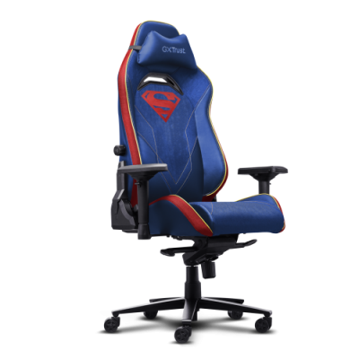 Trust GXT 721SM Ruya Pro Silla para videojuegos universal Asiento acolchado Azul Rojo