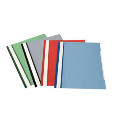 CAJA 50 DOSSIERS FASTENER MECANISMO METaLICO A4 ROJO ESSELTE 12602