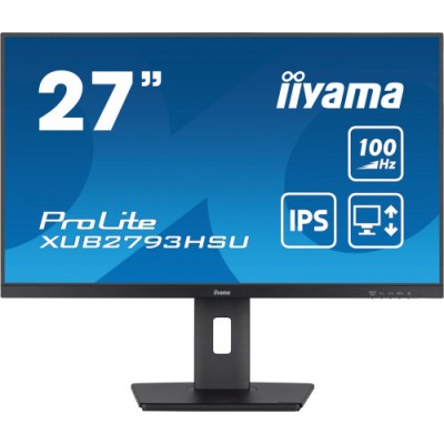 iiyama ProLite XUB2793HSU B7 pantalla para PC 686 cm 27 1920 x 1080 Pixeles Full HD LED Negro