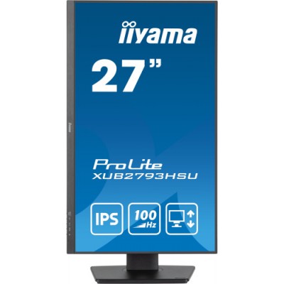 iiyama ProLite XUB2793HSU B7 pantalla para PC 686 cm 27 1920 x 1080 Pixeles Full HD LED Negro