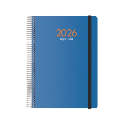 AGENDA 2026 SYNCRO ESPIRAL SEMANA VISTA 15 X 21 CM AZUL DOHE 11630 26