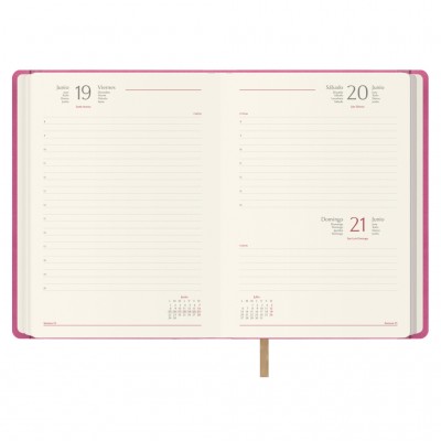 AGENDA 2026 SAMBA DiA PaGINA 15 X 21 CM COLOR FUCSIA OHE 12885 26