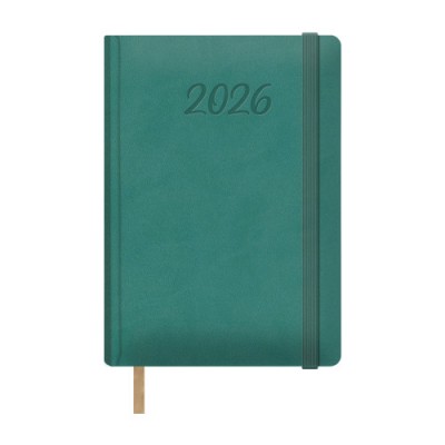 AGENDA 2026 SAMBA DiA PaGINA 15 X 21 CM COLOR VERDE DOHE 12886 26