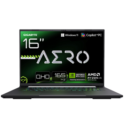 GIGABYTE PORTATIL AERO X16 2WHA3ESC65AHAMD RYZEN AI 9 HX 37032GB DDR5SSD 1TB1TB16 160 QHD 165HZRTX5070 8GBW11 HOME