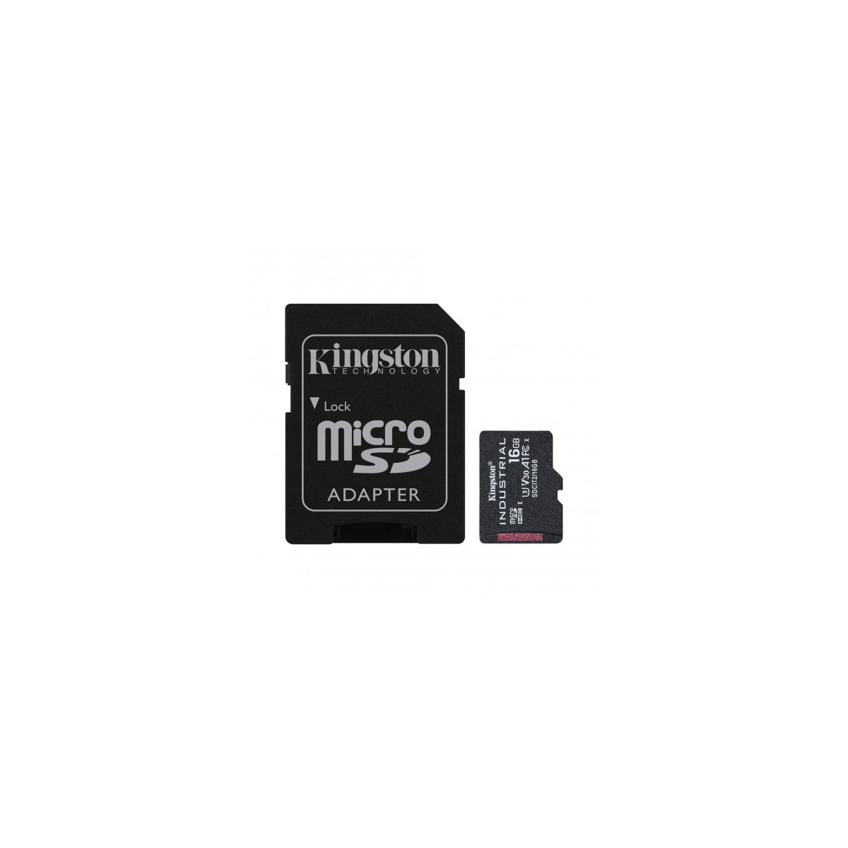 Kingston Technology Industrial memoria flash 16 GB MicroSDHC UHS I Clase 10