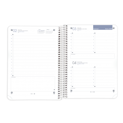 AGENDA 2026 LIVEGO A5 15X21CM DIA PAGINA COLORES VIVOS OXFORD 400201728