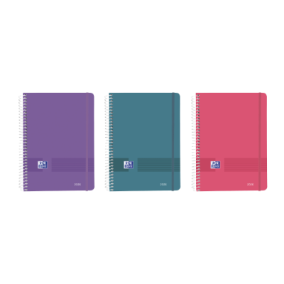 AGENDA 2026 LIVEGO A5 15X21CM SEMANA VISTA COLORES VIVOS OXFORD 400201729