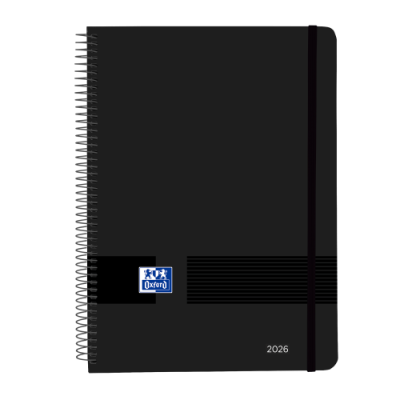 AGENDA 2026 LIVEGO A5 15X21CM SEMANA VISTA COLOR NEGRO OXFORD 400201731