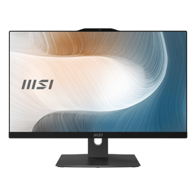 MSI AIO MODERN AM242P 1M 1498ES 238 IPS LED FHD 16 9 1920X1080 I7 150U UMA SO DIMM DDR5 16GB 8GB2 512GB SSD SIN SO NEGRO