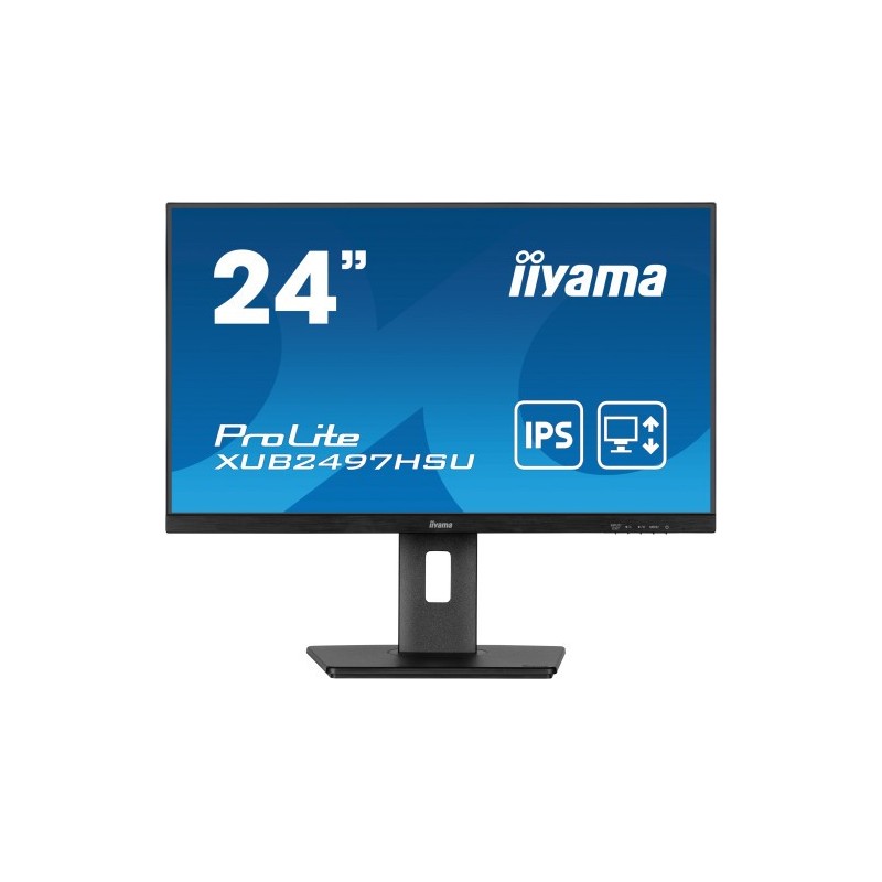 iiyama XUB2497HSU B2 pantalla para PC 605 cm 238 1920 x 1080 Pixeles Full HD LED Negro