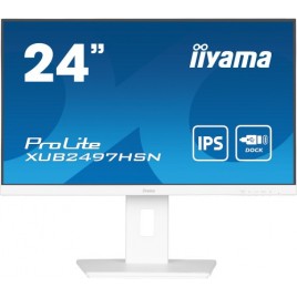 iiyama ProLite XUB2497HSN W2 pantalla para PC 605 cm 238 1920 x 1080 Pixeles Full HD LED Blanco