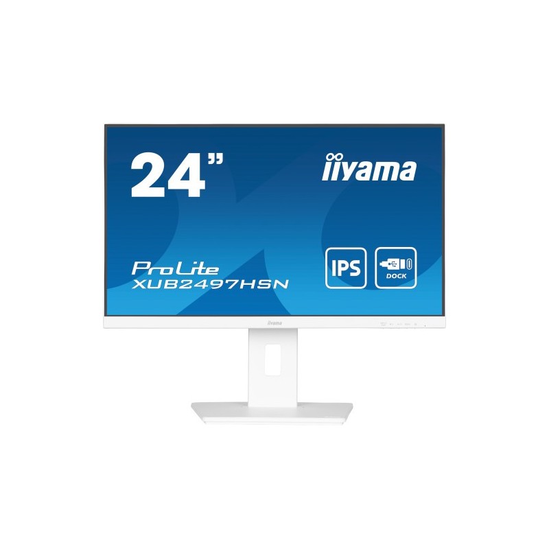 iiyama ProLite XUB2497HSN W2 pantalla para PC 605 cm 238 1920 x 1080 Pixeles Full HD LED Blanco