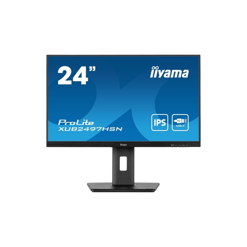 iiyama ProLite XUB2497HSN B2 pantalla para PC 605 cm 238 1920 x 1080 Pixeles Full HD LED Negro