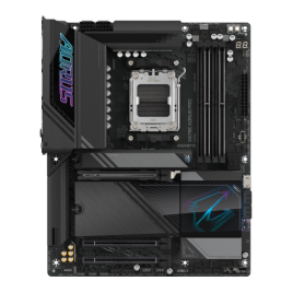 GIGABYTE Placa base X870E AORUS PRO Compatible con CPUs AMD Ryzen 9000 VRM digital de 1622 fases hasta 8000MHz DDR5 OC 4xPCIe 5